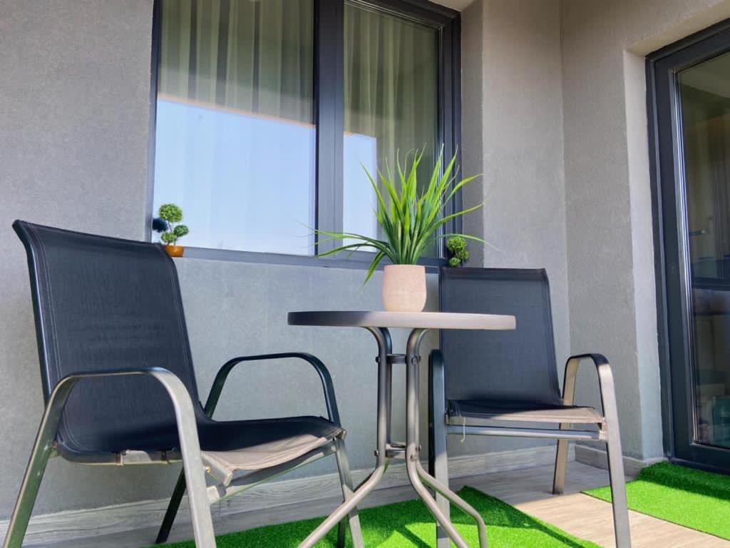Peacock Apartament- Stefan Building Lägenhet Năvodari Exteriör bild